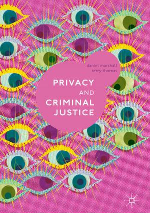 Cover of the book Privacy and Criminal Justice by Michael Z. Zgurovsky, Alexander A. Pavlov