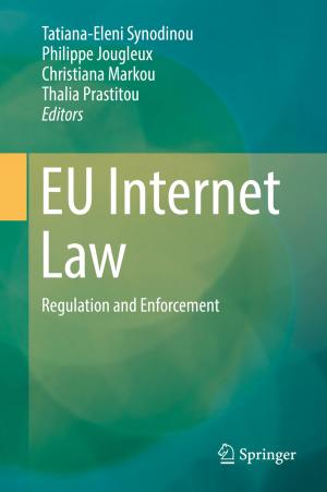 Cover of the book EU Internet Law by Oscar Koopman