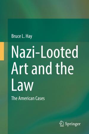 Book cover of Nazi-Looted Art and the Law