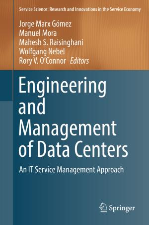 Cover of the book Engineering and Management of Data Centers by Maria Alejandra Alvarez