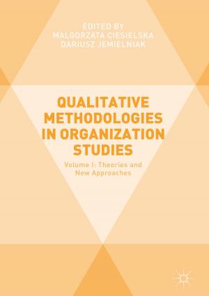 Cover of the book Qualitative Methodologies in Organization Studies by Patrick Spread
