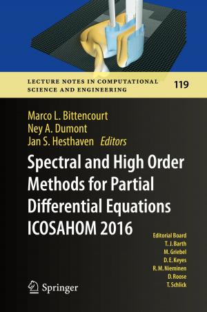 Cover of Spectral and High Order Methods for Partial Differential Equations ICOSAHOM 2016