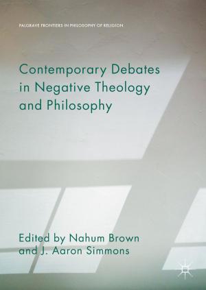 Cover of the book Contemporary Debates in Negative Theology and Philosophy by Joseph Muscat