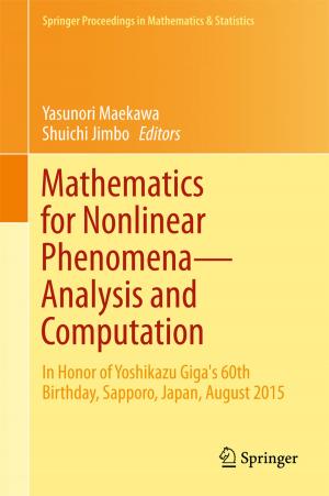 Cover of Mathematics for Nonlinear Phenomena — Analysis and Computation