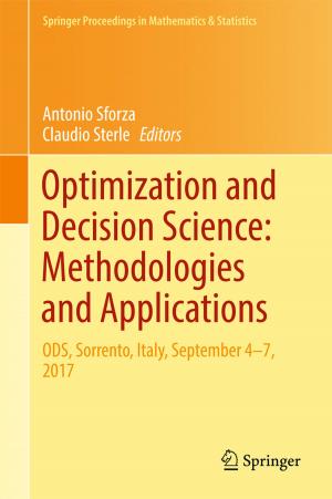 bigCover of the book Optimization and Decision Science: Methodologies and Applications by 