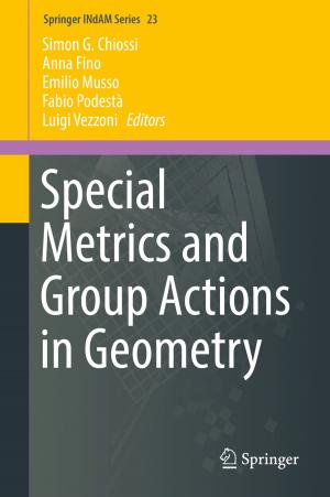 Cover of Special Metrics and Group Actions in Geometry
