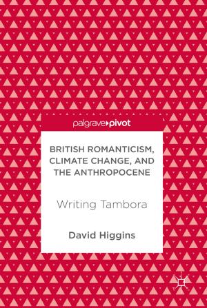 Cover of the book British Romanticism, Climate Change, and the Anthropocene by Eduardo Andere M