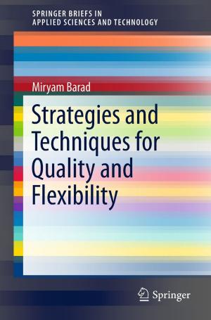 Cover of the book Strategies and Techniques for Quality and Flexibility by Swapan Kumar Maity, Ramkrishna Maiti