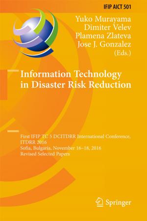 Cover of the book Information Technology in Disaster Risk Reduction by M. Mursaleen