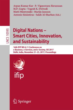 bigCover of the book Digital Nations – Smart Cities, Innovation, and Sustainability by 