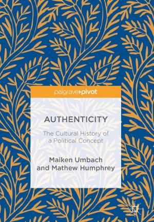 Cover of the book Authenticity: The Cultural History of a Political Concept by Vikenti Gorokhovski