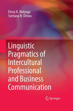 bigCover of the book Linguistic Pragmatics of Intercultural Professional and Business Communication by 
