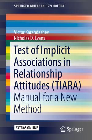 Cover of the book Test of Implicit Associations in Relationship Attitudes (TIARA) by Victor N. Cherepanov, Yulia N. Kalugina, Mikhail A. Buldakov