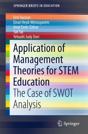 Cover of the book Application of Management Theories for STEM Education by S. Umit Kucuk