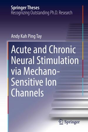 Cover of the book Acute and Chronic Neural Stimulation via Mechano-Sensitive Ion Channels by Angela Hilmi