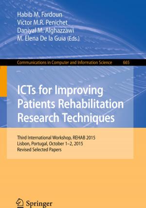 Cover of the book ICTs for Improving Patients Rehabilitation Research Techniques by Tommaso Ruggeri, Masaru Sugiyama