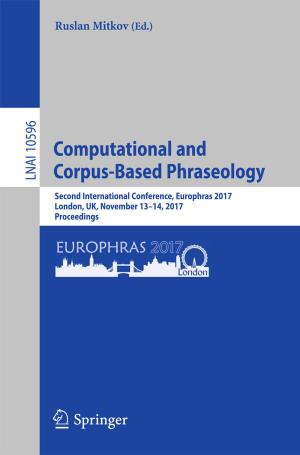 Cover of the book Computational and Corpus-Based Phraseology by Cathy Bareiss, Kevin Brewer