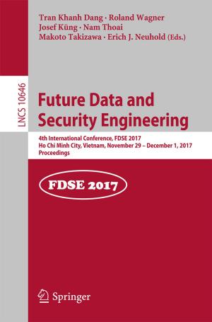 Cover of the book Future Data and Security Engineering by Yan Voloshin, Irina Belaya, Roland Krämer