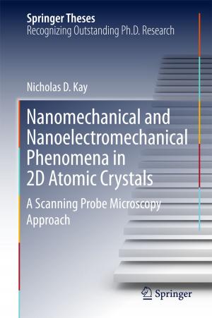 Cover of the book Nanomechanical and Nanoelectromechanical Phenomena in 2D Atomic Crystals by Iuliana F. Iatan, George A. Anastassiou