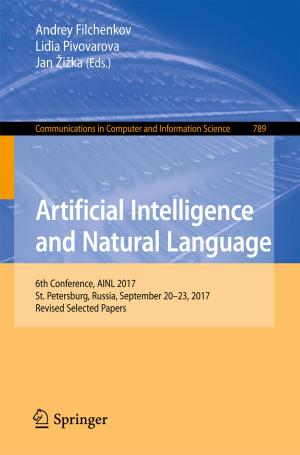 Cover of the book Artificial Intelligence and Natural Language by Gil Meyer, Sandra Taccone