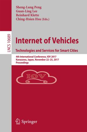 Cover of the book Internet of Vehicles. Technologies and Services for Smart Cities by Mattia Frasca, Lucia Valentina Gambuzza, Arturo Buscarino, Luigi Fortuna