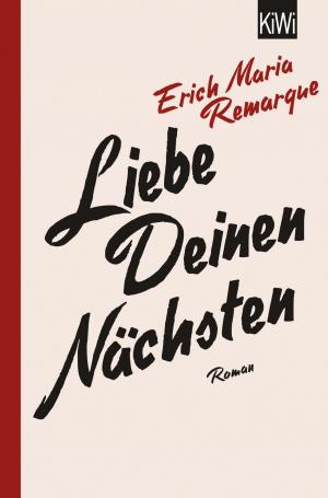 Cover of the book Liebe deinen Nächsten by Benjamin Black