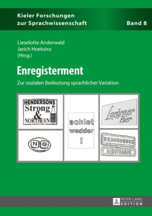 Cover of the book Enregisterment by Sherilyn Lennon