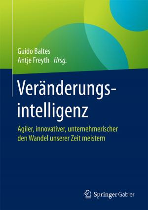 Cover of the book Veränderungsintelligenz by Daniel Schallmo