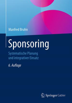 Cover of the book Sponsoring by Lionel Pilorget, Thomas Schell