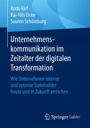 Cover of the book Unternehmenskommunikation im Zeitalter der digitalen Transformation by Nils Jacobsen