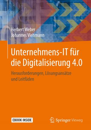 Cover of the book Unternehmens-IT für die Digitalisierung 4.0 by Sabine Rinauer