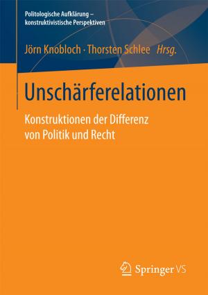 Cover of the book Unschärferelationen by Frank Thieme, Julia Jäger