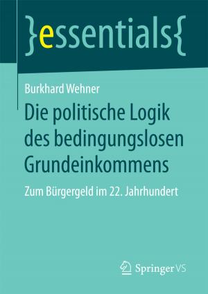 Cover of the book Die politische Logik des bedingungslosen Grundeinkommens by Ansgar Mayer