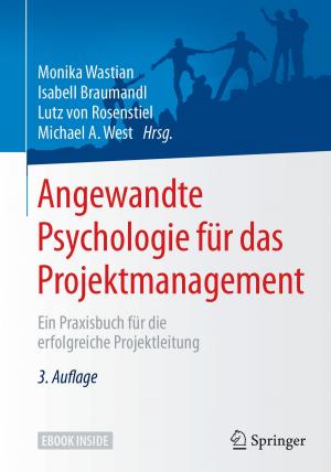 Cover of the book Angewandte Psychologie für das Projektmanagement by Bernd Sprenger, Peter Joraschky