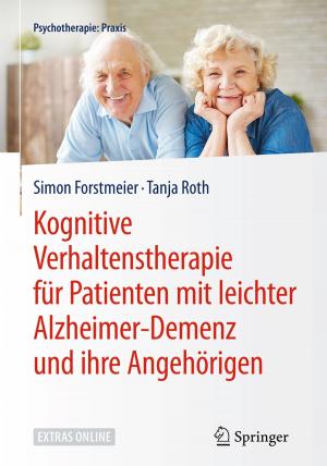Cover of the book Kognitive Verhaltenstherapie für Patienten mit leichter Alzheimer-Demenz und ihre Angehörigen by AA. VV., AA. VV.