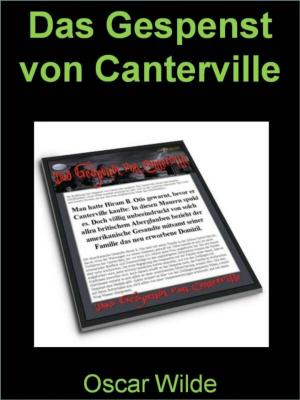 Cover of the book Das Gespenst von Canterville by Andre Sternberg