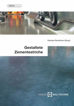 Book cover of Gestaltete Zementestriche