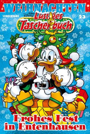 Book cover of Lustiges Taschenbuch Weihnachten 23