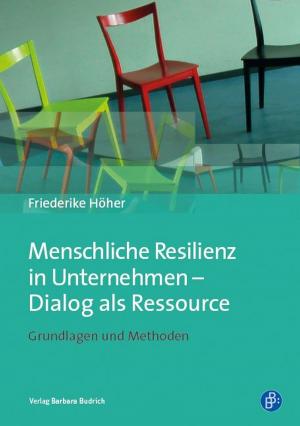 Cover of Menschliche Resilienz in Unternehmen - Dialog als Ressource