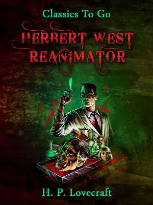 Cover of the book Herbert West–Reanimator by E. T. A. Hoffmann