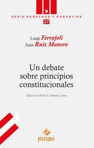 Cover of the book Un debate sobre principios constitucionales by Manuel Atienza, Juan A. García Amado