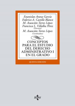 Book cover of Conceptos para el estudio del Derecho administrativo I en el grado