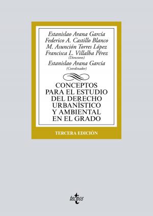 Book cover of Conceptos para el estudio del Derecho urbanístico y ambiental en el grado