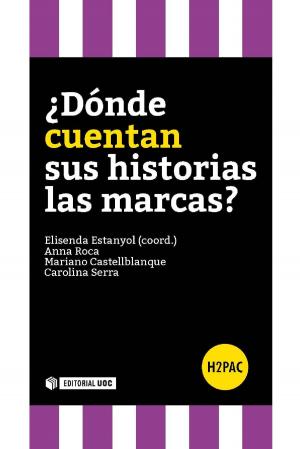 Cover of the book ¿Dónde cuentan sus historias las marcas? by Juan Cuerva de Cañas, Lluís de Carreras Serra, Sandra Vilajoana Alejandre