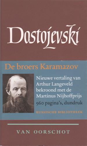 Cover of the book De broers Karamazov by Sherwood Anderson, Nele Ysebaert