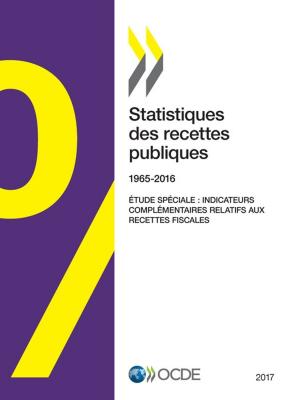 Cover of the book Statistiques des recettes publiques : 1965-2016 by Collectif