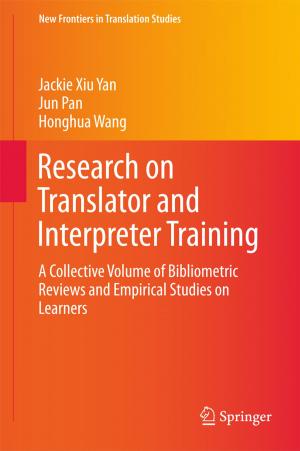 Cover of the book Research on Translator and Interpreter Training by Vivencio O. Ballano