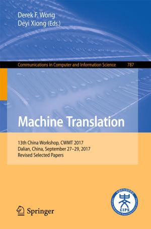 Cover of the book Machine Translation by Brijesh C. Purohit