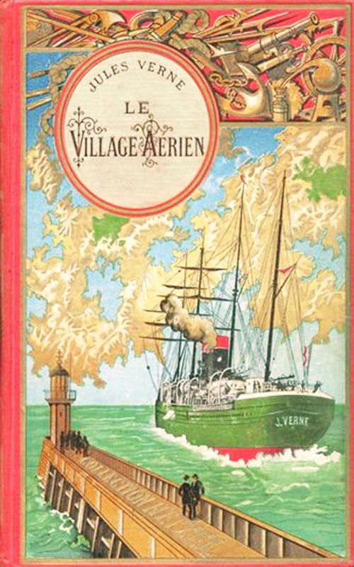 Cover of the book Le village aérien by Jules Verne, Jules Verne