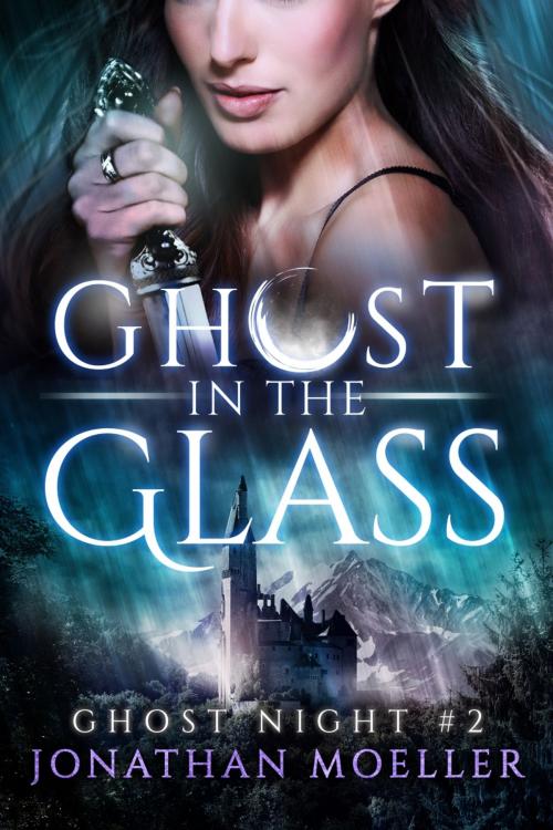 Cover of the book Ghost in the Glass by Jonathan Moeller, Azure Flame Media, LLC